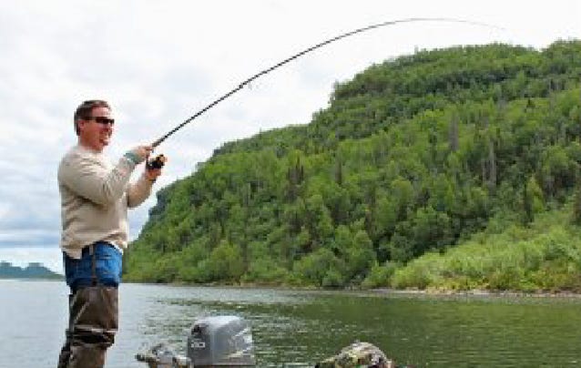 Fishing on an Alaskan flyout adventure